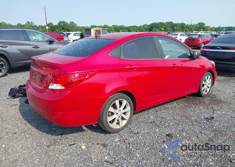 2012 Hyundai Accent Gls from USA, damaged, VIN KMHCU4AE7CU075662